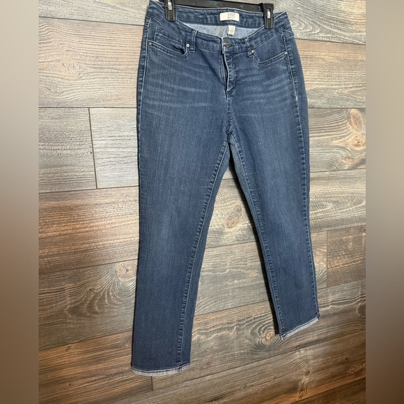 Vintage America Dark Blue Ankle Jeans - Picture 1 of 3
